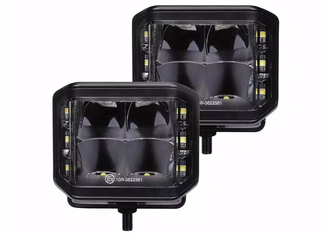 RealTruck Xplor Blackout Series Sideline LED Light with Amber Accent — view 4
