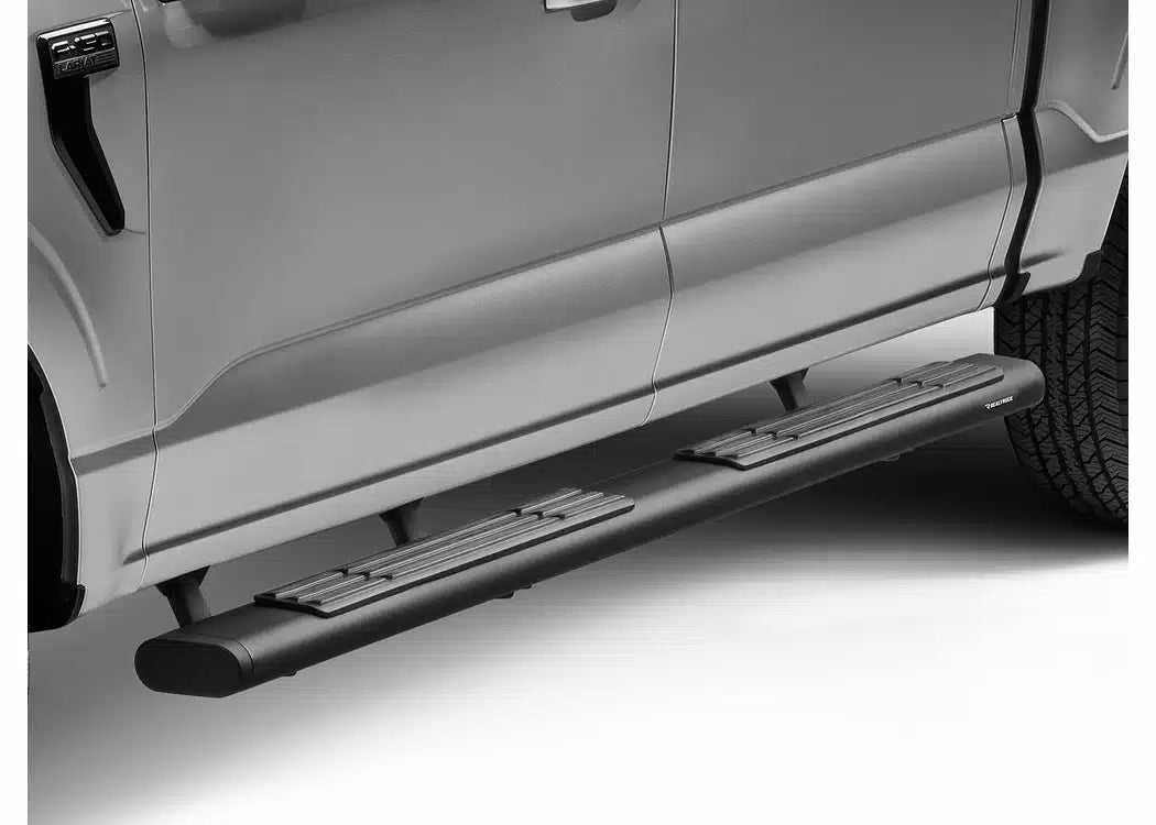 Go Rhino 6" O.E. Xtreme Oval Black SideSteps - 2005-2026 Nissan Frontier — view 2