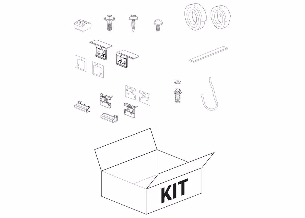 RealTruck FlushFit TS Manual Replacement Installation Kit - 2019-2026 Dodge Ram 1500, Ram 1500 — view 2