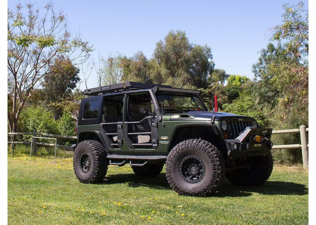 Go Rhino Trailline Tube Doors - 2007-2018 Jeep Wrangler JK — view 4