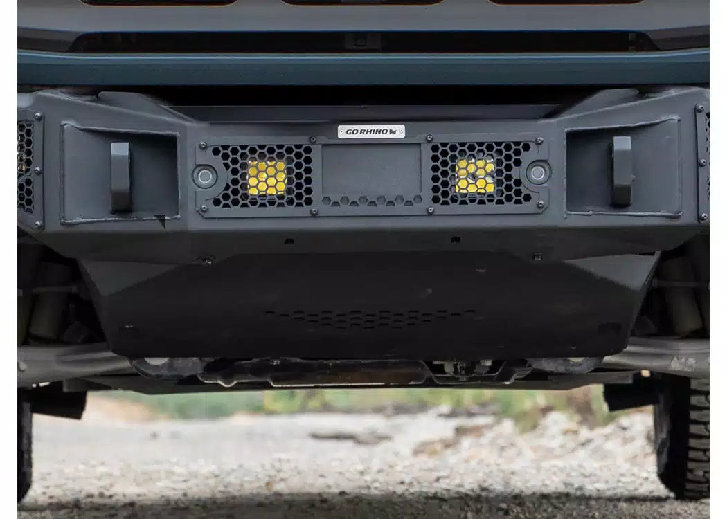 Go Rhino Rockline Full-Width Front Winch Bumper - 2007-2026 Jeep Gladiator, Jeep Wrangler JL +1 more