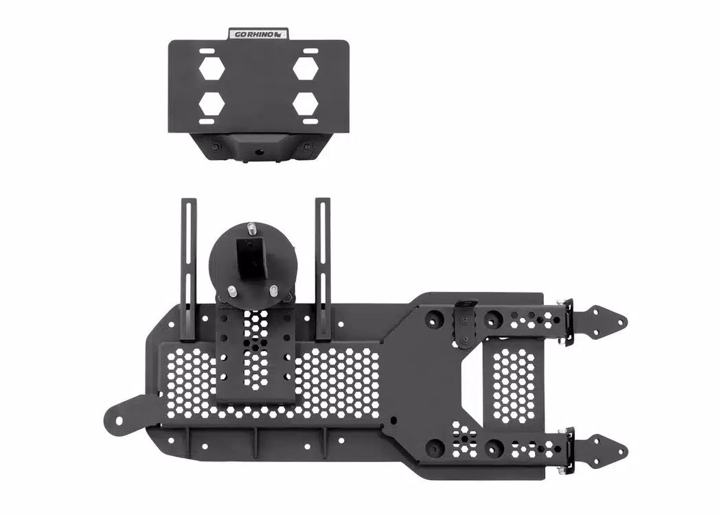 Go Rhino Rockline Body Mount Spare Tire Carrier - 2018-2026 Jeep Wrangler JL — view 5