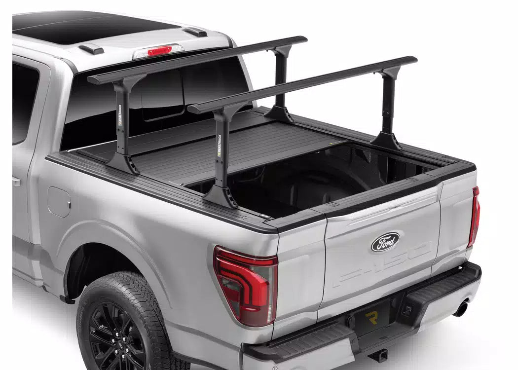 RealTruck FlushFit TS Electric Retractable Tonneau Cover w/ T-Slot Rails - 2019-2026 Dodge Ram 1500, Ram 1500