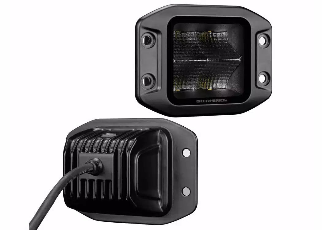 RealTruck Blackout Series Flush Mount 3x3 Cube Spot Light — view 2