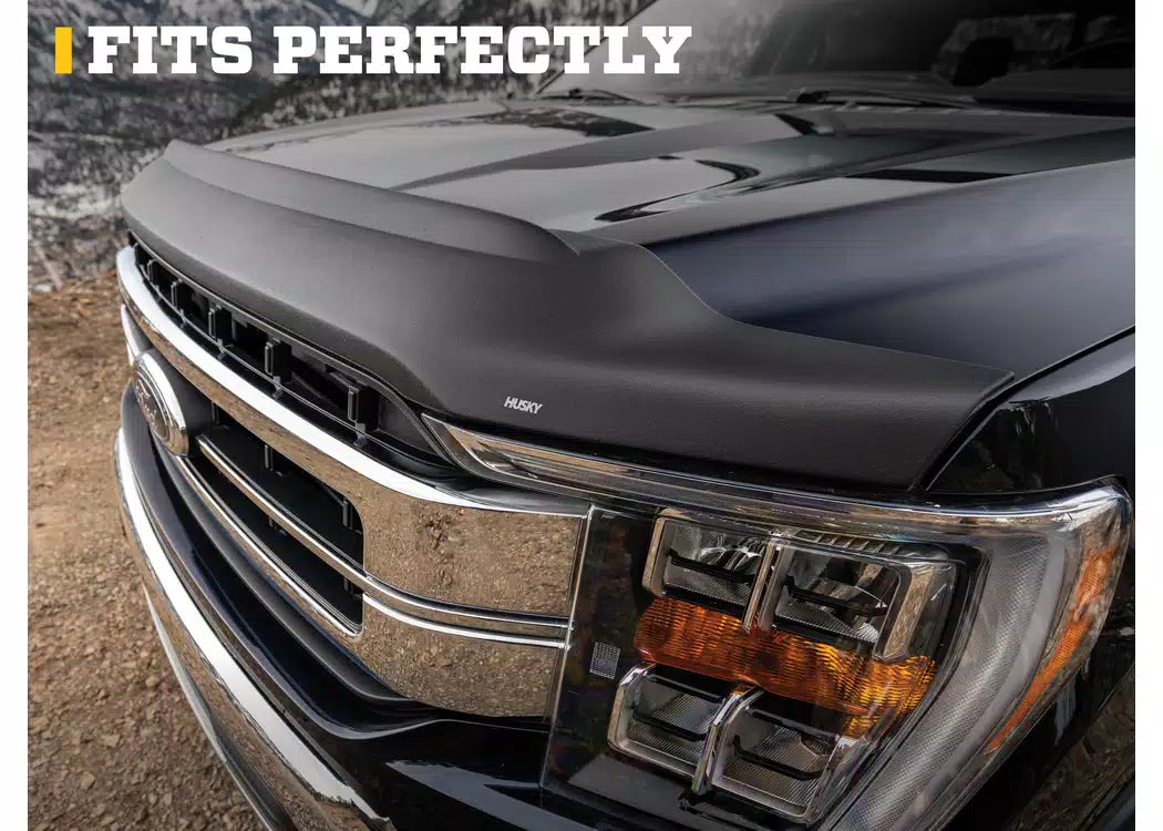 Husky Liners Aeroskin II Bug Shield - 2016-2024 Nissan Titan XD — view 6