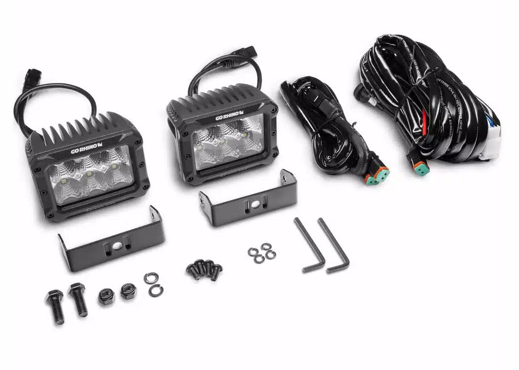 RealTruck Xplor Bright Series 4x3 Rectangular LED Light — view 2