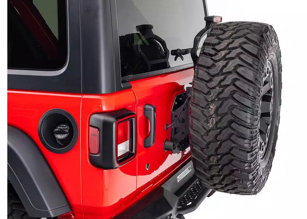 Go Rhino Rockline Spare Tire Relocation Kit - 2018-2026 Jeep Wrangler JL — view 3