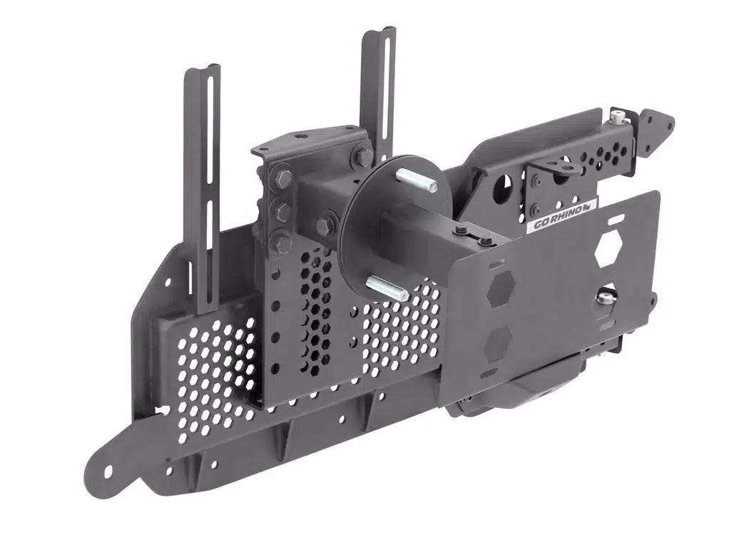 Go Rhino Rockline Body Mount Spare Tire Carrier - 2018-2026 Jeep Wrangler JL — view 6