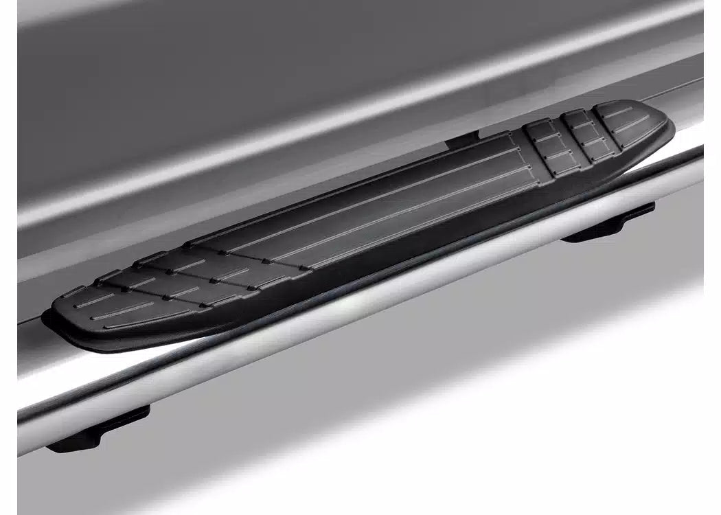 Go Rhino 4" 1000 Series Polished Nerf Bars - 2004-2015 Nissan Titan — view 3