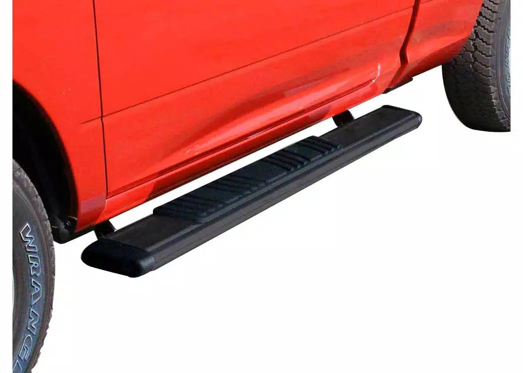 Go Rhino 5" OE Xtreme Low Profile Black SideSteps - 2004-2015 Nissan Titan — view 2