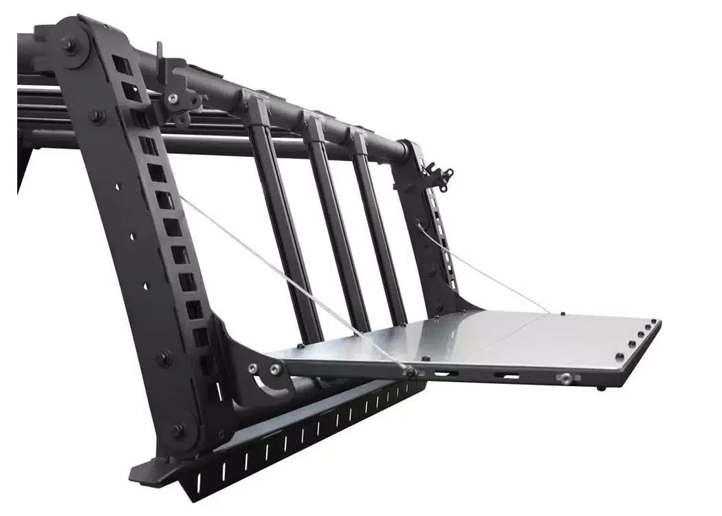 RealTruck Go Rhino XRS Accessory Gear Table - 2005-2026 Jeep Gladiator, Nissan Frontier — view 5
