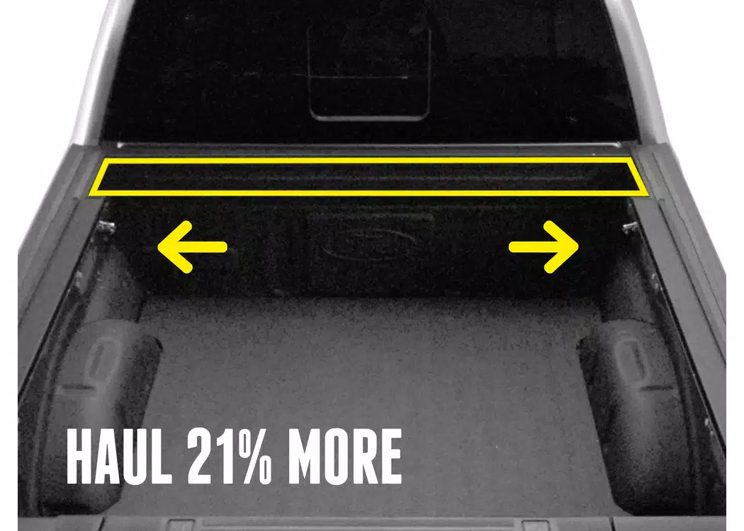 RealTruck RetraxPRO FRC-4000 EZ-OFF Full Bed Access Manual Retractable Tonneau Cover w/ T-Slot Rails - 2022-2026 Nissan Frontier — view 4