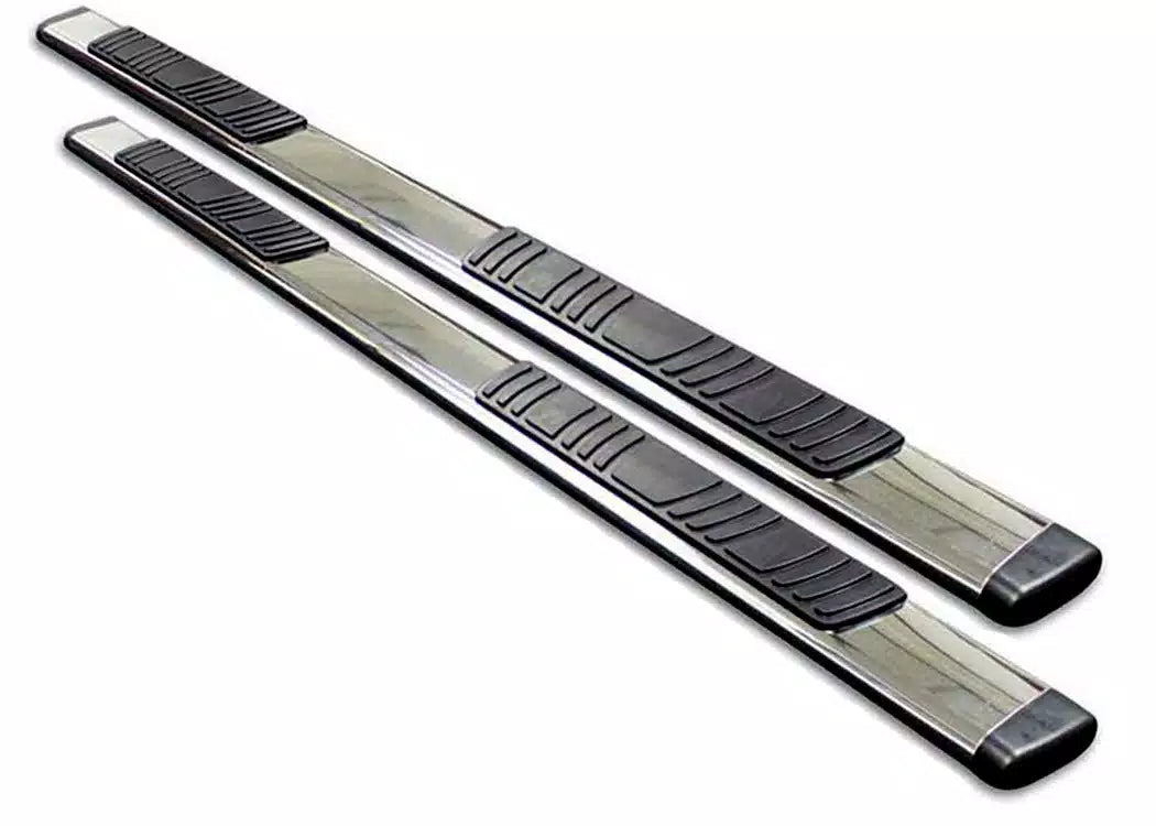 Go Rhino 5" OE Xtreme Low Profile Stainless SideSteps - 2004-2015 Nissan Titan