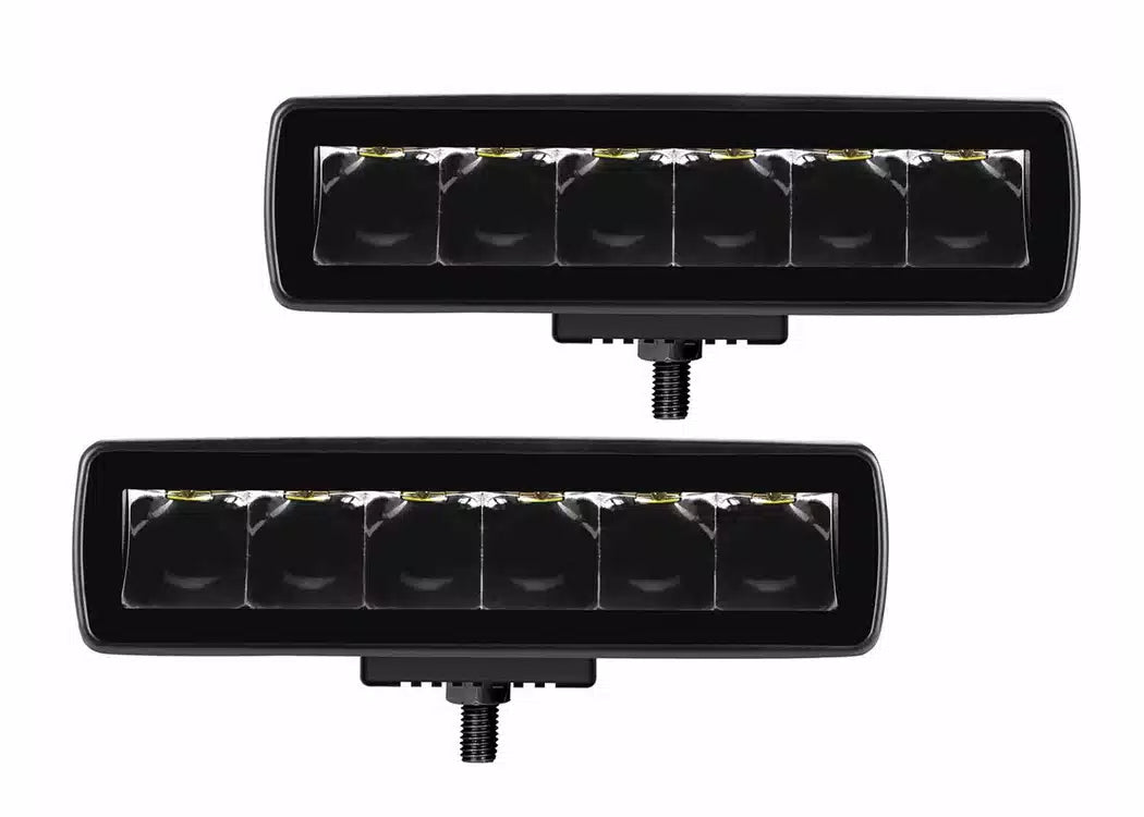 RealTruck Xplor Blackout Series Sixline LED Lights with Amber Accent — view 4