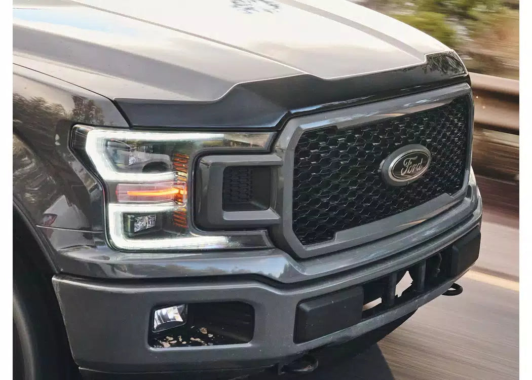 Husky Liners Smoke Aeroskin Low Profile Hood Protector - 2022-2026 Rivian R1T