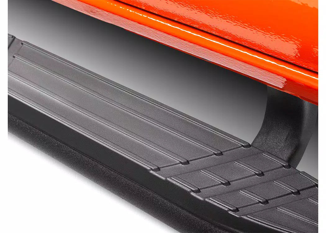 Go Rhino 4" O.E. Xtreme Black Side Bars - 2020-2026 Jeep Gladiator — view 4