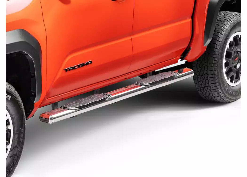 Go Rhino 5" 1000 Series Polished Nerf Bars - 2005-2026 Nissan Frontier — view 2