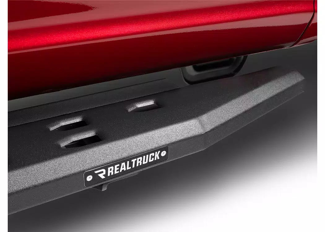 Go Rhino RB20 Slim Protective Bedliner Coated Running Boards - 2018-2026 Jeep Wrangler JL — view 3