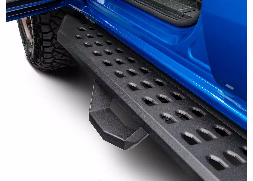 Go Rhino RB20 Drop Step Protective Bedliner Coated Running Boards - 2020-2026 Jeep Gladiator — view 4