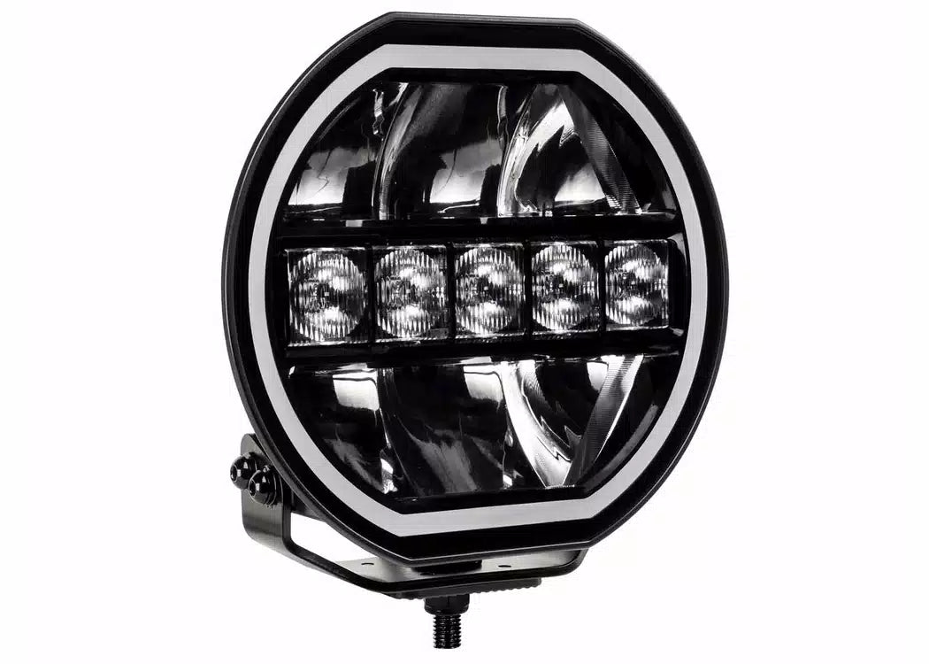 RealTruck Xplor Blackout Series Maxline Hi/Low LED Round Light — view 3