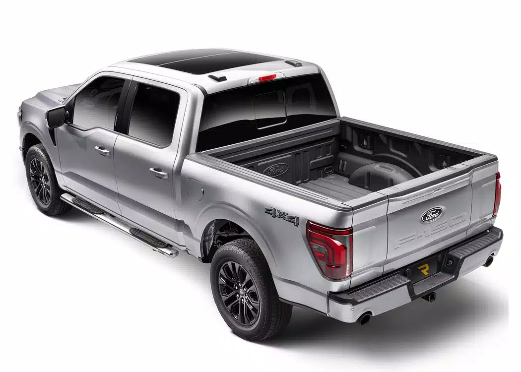 Go Rhino 4" 1000 Series Polished Nerf Bars - 2004-2015 Nissan Titan — view 6