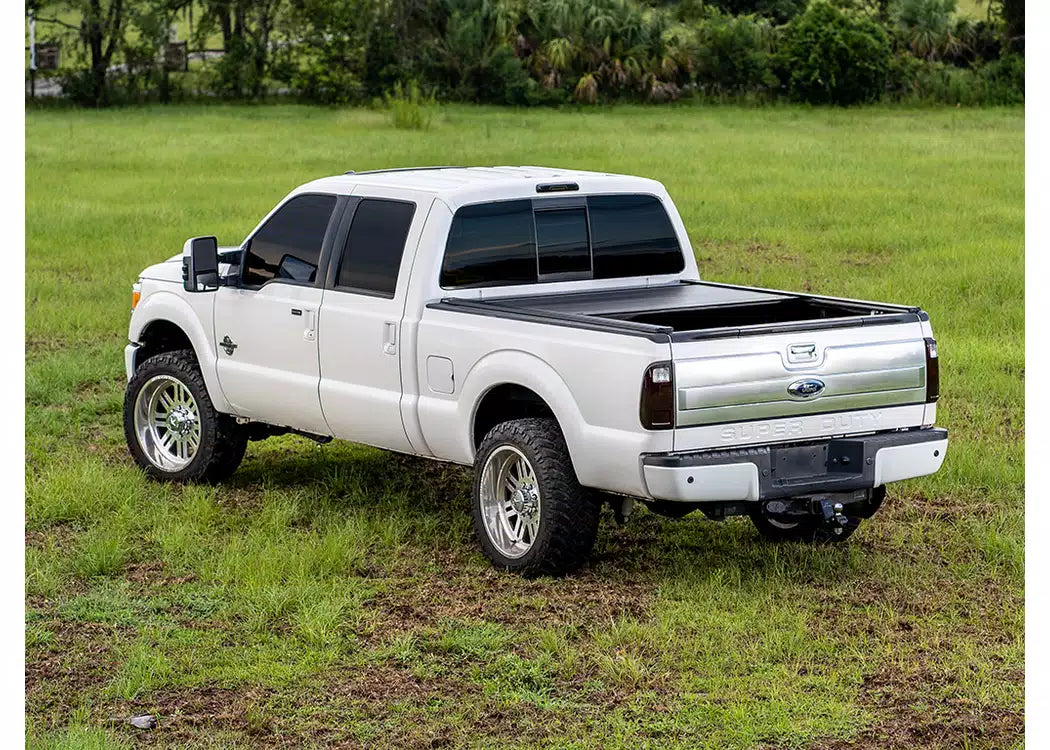 RealTruck Retrax PowertraxONE XR Electric Retractable Tonneau Cover w/ T-Slot Rails - 2022-2025 Nissan Frontier — view 5
