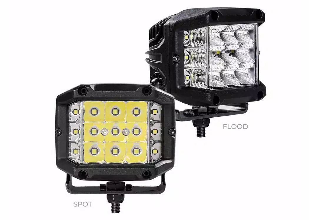RealTruck Bright Series 4x3 Sideline LED Cube Light