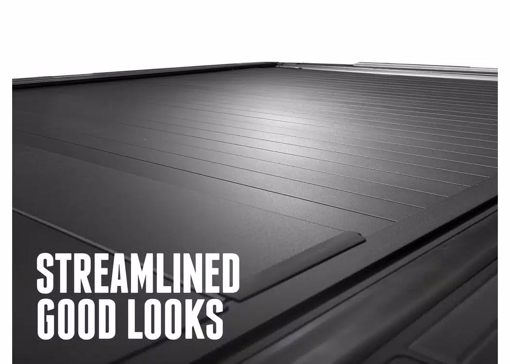 RealTruck FlushFit TS Electric Retractable Tonneau Cover w/ T-Slot Rails - 2019-2026 Dodge Ram 1500, Ram 1500 — view 7