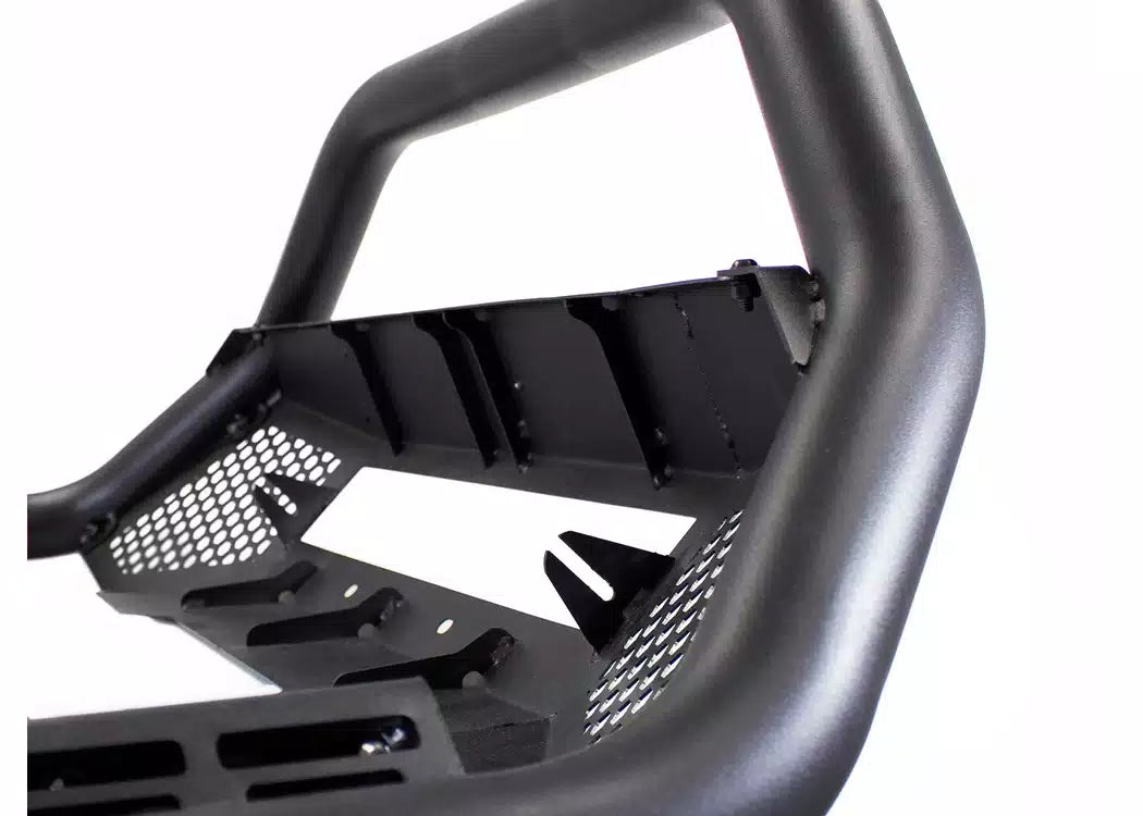 Go Rhino RC4 LR Bull Bar with Xplor Light Bar - 2016-2024 Nissan Titan XD — view 7