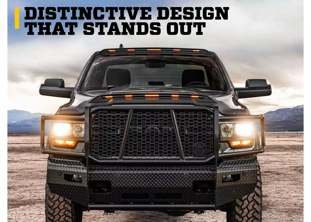 Husky Liners Aeroskin Lightshield PRO Hood Protector - 2007-2018 Jeep Wrangler JK — view 7