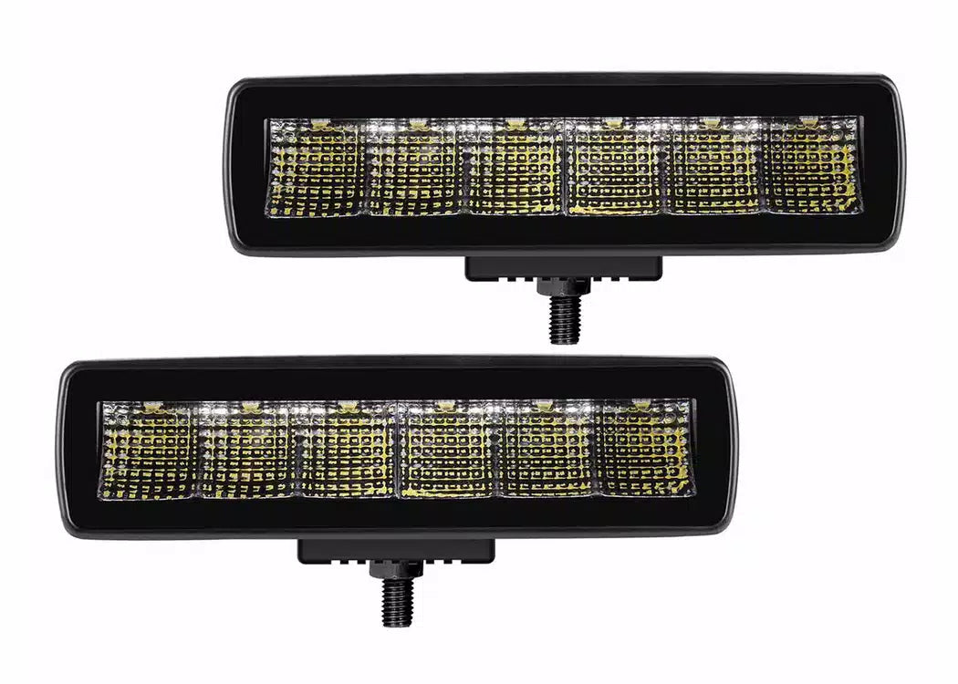 RealTruck Xplor Blackout Series Sixline LED Lights with Amber Accent — view 3