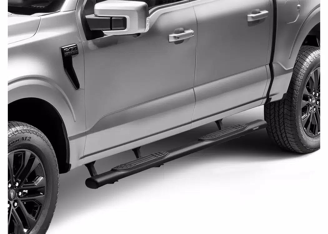 Go Rhino 4" 1000 Series Black Nerf Bars - 2004-2015 Nissan Titan — view 3