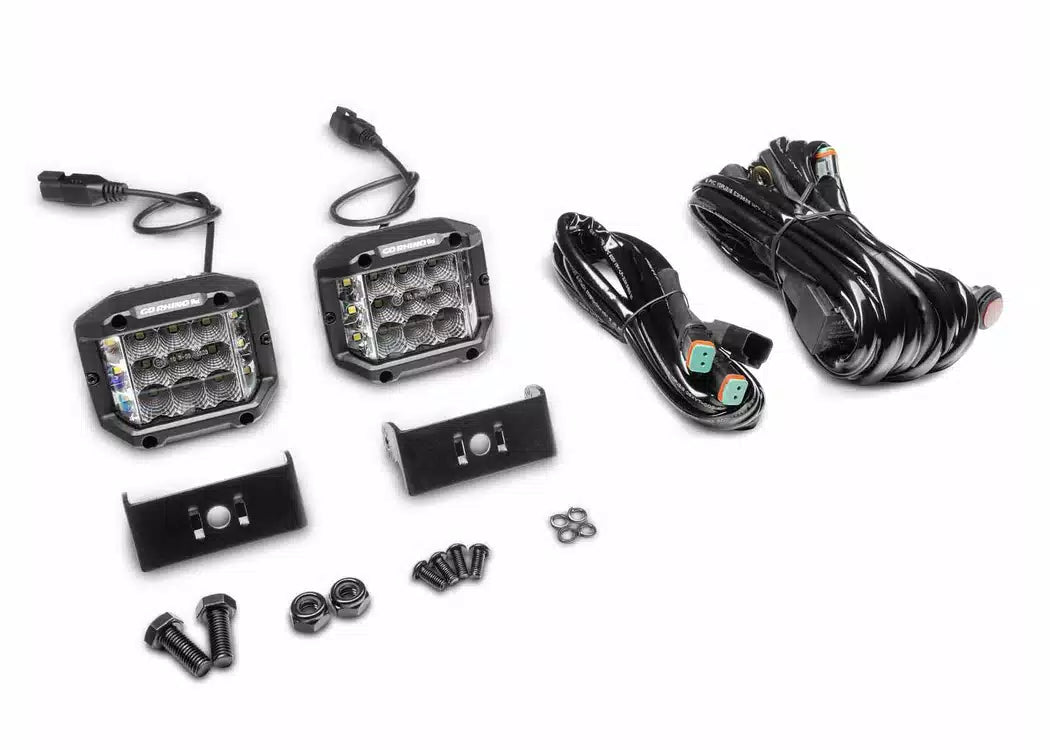 RealTruck Bright Series 4x3 Sideline LED Cube Light — view 2