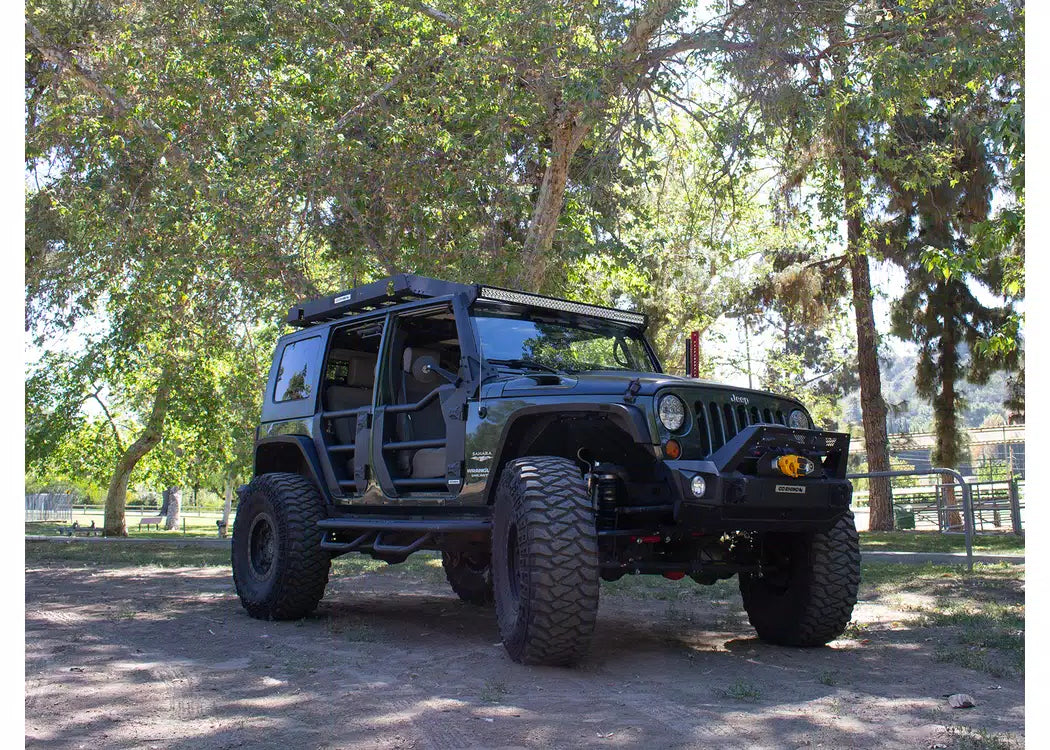 Go Rhino Trailline Tube Doors - 2007-2018 Jeep Wrangler JK — view 5
