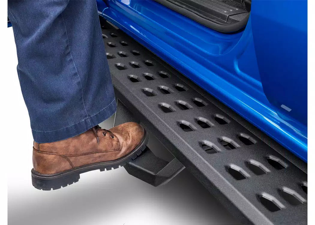 Go Rhino RB20 Drop Step Protective Bedliner Coated Running Boards - 2024-2026 Lexus GX — view 5