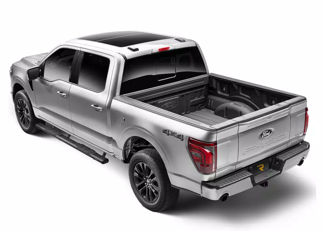 Go Rhino 5" 1000 Series Black SideSteps - 2005-2026 Nissan Frontier — view 4