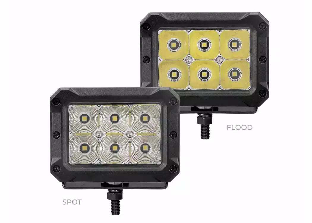 RealTruck Xplor Bright Series 4x3 Rectangular LED Light