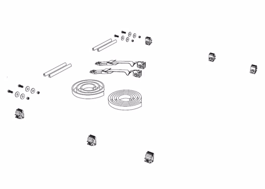 BAKFlip Replacement Hardware Kit - BK-700 - 2020-2023 Jeep Gladiator — view 2
