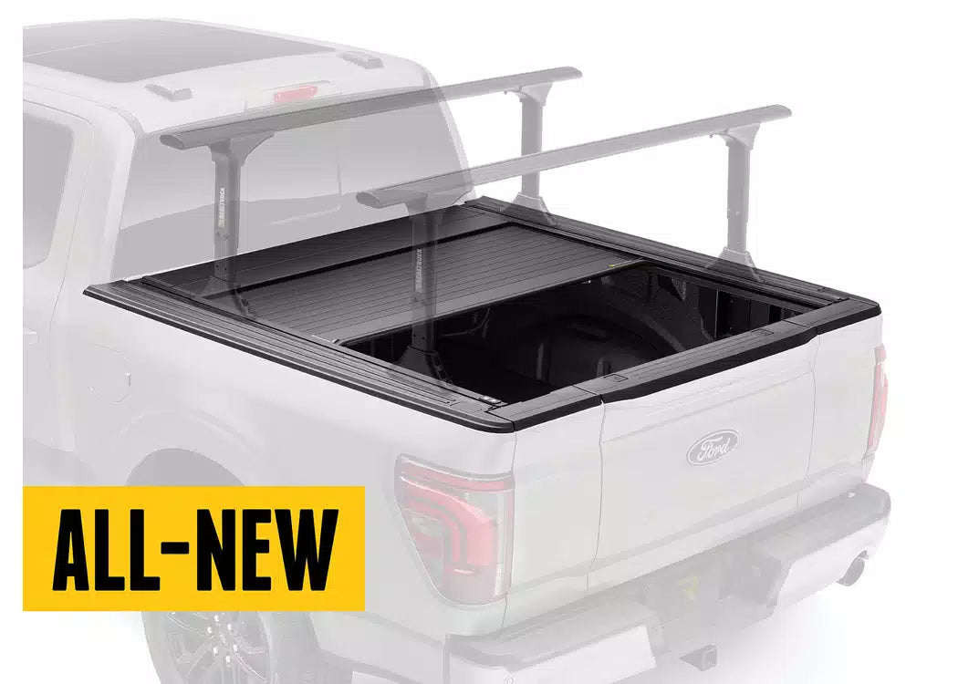 RealTruck FlushFit TS Electric Retractable Tonneau Cover w/ T-Slot Rails - 2019-2026 Dodge Ram 1500, Ram 1500 — view 2