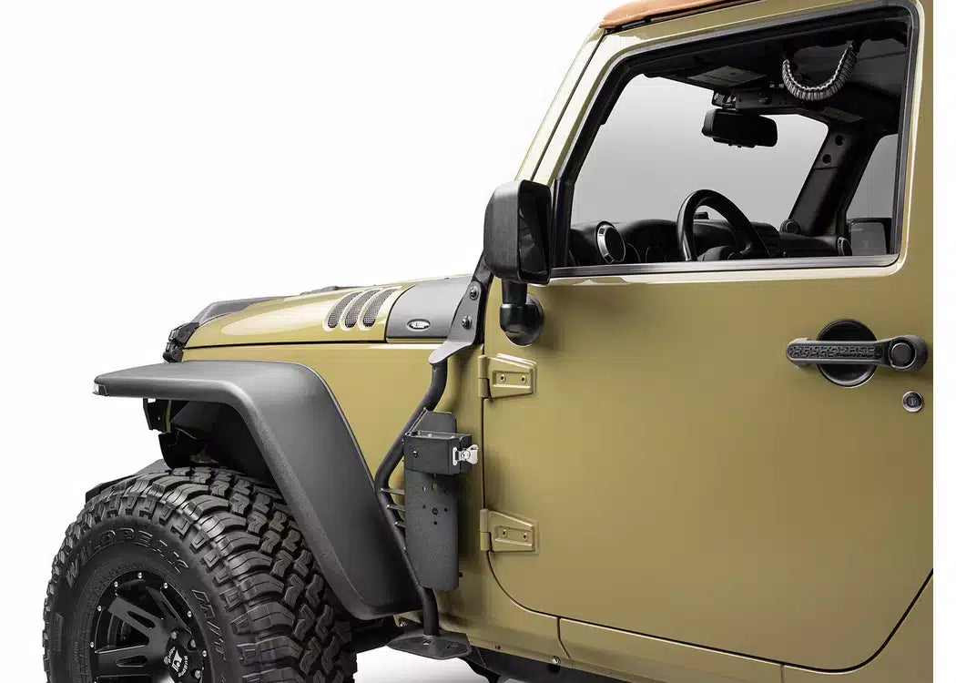 Go Rhino Exterior Jack Mount - 2007-2018 Jeep Wrangler JK — view 5