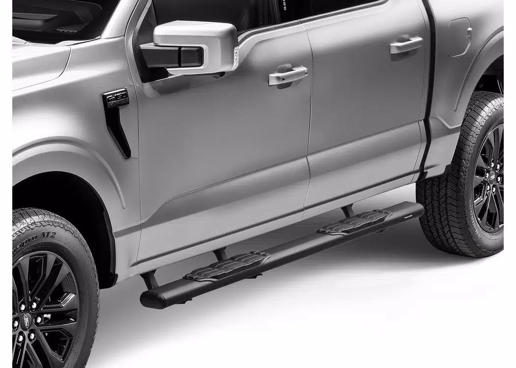 Go Rhino 5" 1000 Series Black SideSteps - 2004-2015 Nissan Titan — view 2