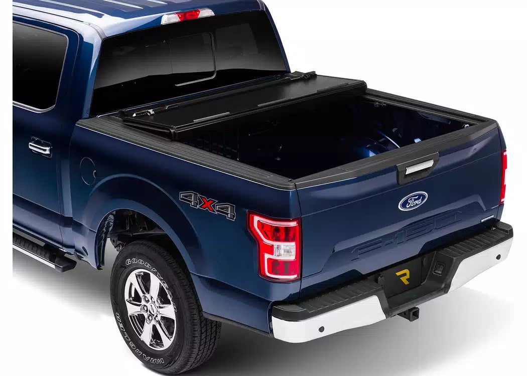RealTruck BakFlip Fibermax Hard Folding Tonneau Cover - 2022-2026 Toyota Tundra — view 3