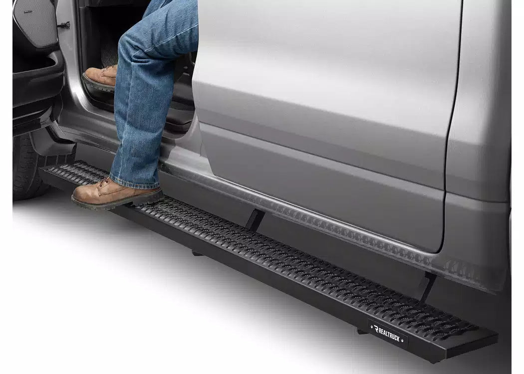 N-Fab Growler Fleet Side Steps - 2016-2024 Nissan Titan, Nissan Titan XD