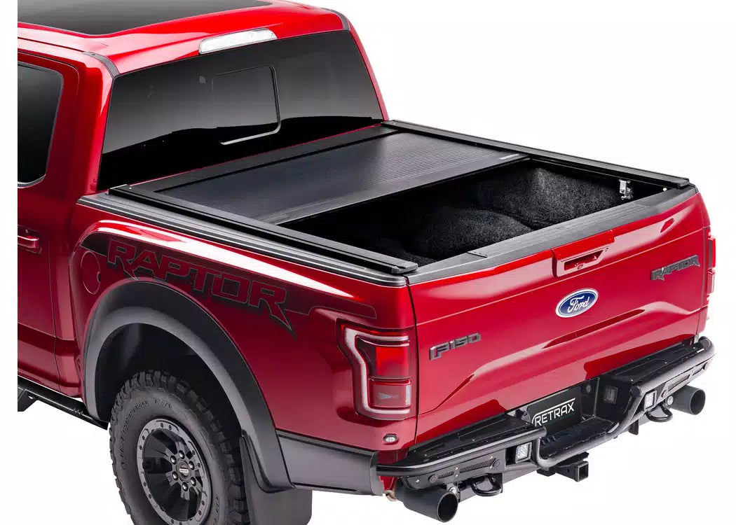 RealTruck Retrax PowertraxONE XR Electric Retractable Tonneau Cover w/ T-Slot Rails - 2022-2025 Nissan Frontier — view 3