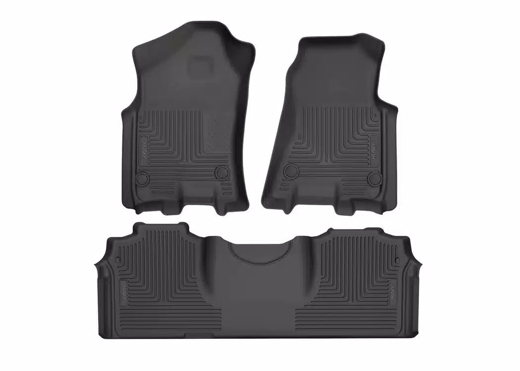 Husky Liners WeatherBeater Front Floor Liners - 2 Piece - 2016-2022 Lexus RX — view 2