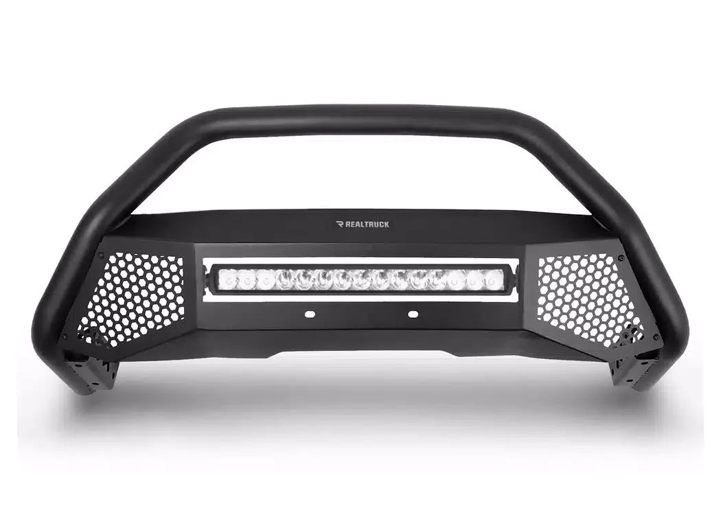 Go Rhino RC4 LR Bull Bar - 2016-2024 Nissan Titan XD — view 4