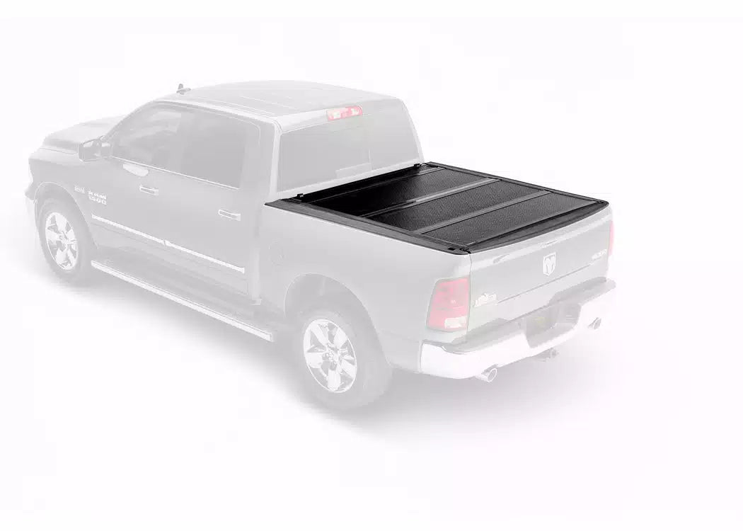 RealTruck BakFlip F1 Hard Folding Tonneau Cover - 2019-2026 GMC Sierra 1500, Chevrolet Silverado 1500 — view 2