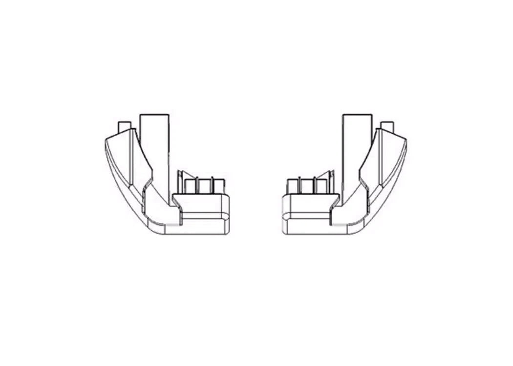 Roll-N-Lock Replacement End Caps - Jeep Gladiator Style Track — view 4