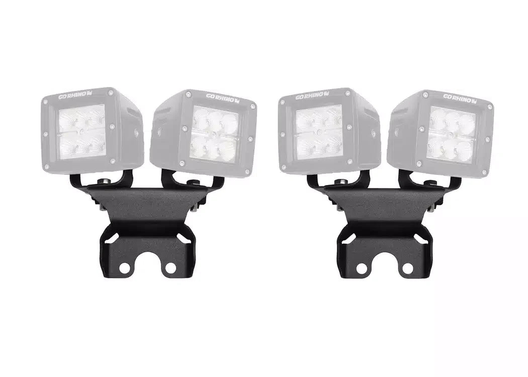 RealTruck Hard Top Rear Light Mounts - 2018-2026 Jeep Wrangler JL — view 2