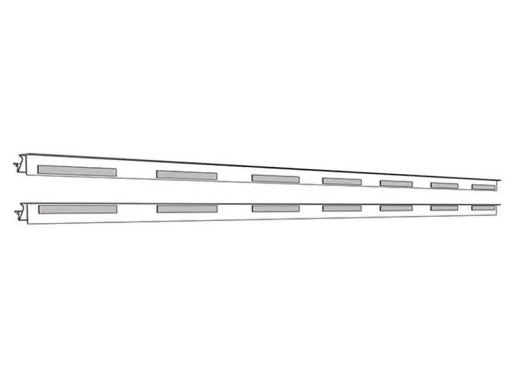 BAK Replacement Angle Shim Kit - 1/16" x 1/2" x 6" (Set of 8)
